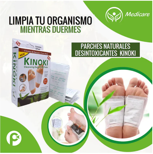 🔥 Parches Desintoxicantes Kinoki (30 parches)